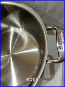 All Clad #19411 Stainless Steel Pot No LID 8-qt
