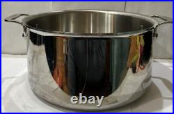 All Clad #19411 Stainless Steel Pot No LID 8-qt