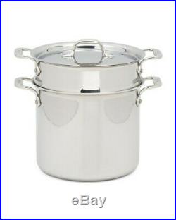 All-Clad 4807 Stainless Steel Tri-Ply Bonded Dishwasher Safe Pasta Pentola wi