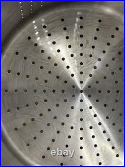 All-Clad 4 Piece Stainless 12 Quart Pot withStrainer, Steamer, and Lid