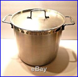 All-Clad 59916 Stainless Steel Dishwasher Safe Stockpot Cookware, 16-Quart