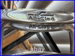 All Clad 5 Piece 12 Quart Steamer Stock Pot with 2 Steamer Inserts