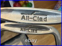 All Clad 5 Piece 12 Quart Steamer Stock Pot with 2 Steamer Inserts