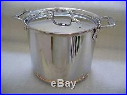 All-Clad 5-Ply Bonded Copper-Core Stock Pot with Lid 7 qt. NWOB Free Shipping
