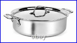 All-Clad 5-Qt Stainless Steel Tri-Ply Dishwasher Safe Stock pot with Lid