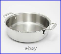 All-Clad 5-Qt Stainless Steel Tri-Ply Dishwasher Safe Stock pot with Lid