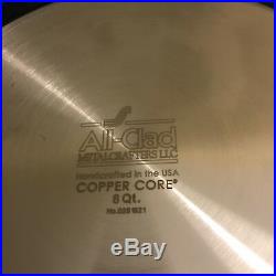 All-Clad 6508SS Polished Stainless Steel Copper Core 5-Ply Bonded 8 Qt Stockpot