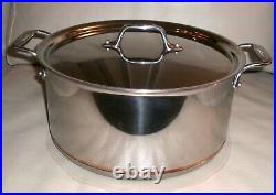 All-Clad 6508 SS Copper Core 8 qt Stockpot Stainless Steel NEW IN BOX quart