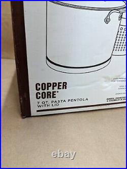 All-Clad 6807-SS Copper Core 7 qt Pasta Pentola with Lid