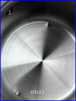 All-Clad 6-Qt 4506 SS Tri-Ply Soup Pot with Lid (DENT)