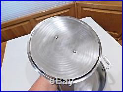 All Clad 6 Qt Stock Pot & LID #506 Metalcrafters Master Chef Stainless Steel USA