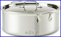 All-Clad 7508 MC2 Master Chef 2 8 Qt Tri Ply Stainless Steel Stock Pot W Lid