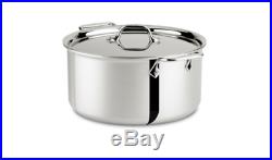 All-Clad 7508 MC2 Professional Master Chef 2 8-QT Stockpot withLid New In Box