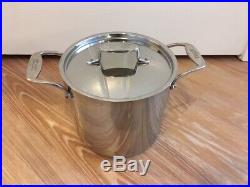 All-Clad 7 Quart Stainless Steel Stockpot With Lid USED FAST SHIPPING
