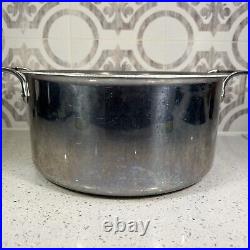 All-Clad 8Qt Stainless Steel Stock Pot With Stainless Steel Lid