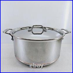 All-Clad 8-QT Copper Core 5-Ply Bonded Sauce SOUP stock POT with Lid