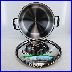 All-Clad 8-QT Copper Core 5-Ply Bonded Sauce SOUP stock POT with Lid