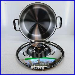 All-Clad 8-QT Copper Core 5-Ply Bonded Sauce SOUP stock POT with Lid