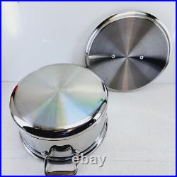 All-Clad 8-QT Copper Core 5-Ply Bonded Sauce SOUP stock POT with Lid