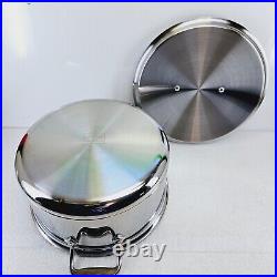 All-Clad 8-QT Copper Core 5-Ply Bonded Sauce SOUP stock POT with Lid