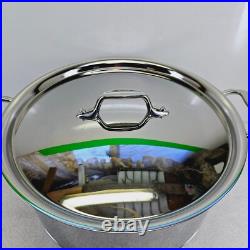 All-Clad 8-QT Copper Core 5-Ply Bonded Sauce SOUP stock POT with Lid
