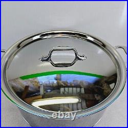 All-Clad 8-QT Copper Core 5-Ply Bonded Sauce SOUP stock POT with Lid
