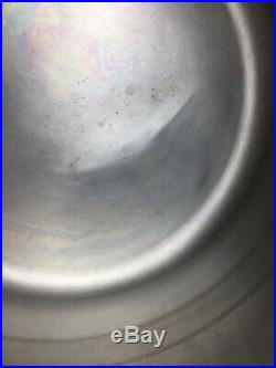 All-Clad 8 Qt Stock Pot Stainless Steel Please Read Description Damage