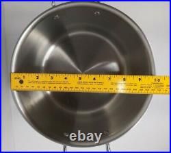All-Clad 8-Quart Cookware Stainless Steel Stockpot With Lid