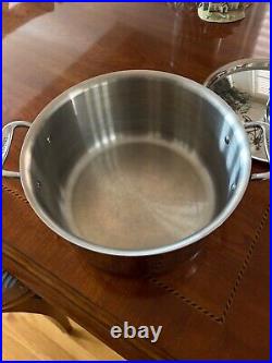 All Clad 8 Quart D5 Stainless Steel Stockpot