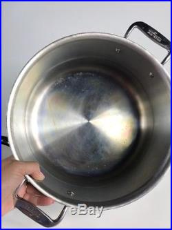 All-Clad 8 quart Stainless Steel Stockpot with lid- Great Condition