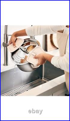 All-Clad All Clad Simply Strain Stainless Steel Stockpot With Lid 8 Quart NEW