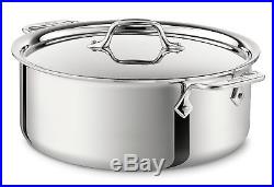 All-Clad All clad 6 Quart Stock Pot Stainless CMMF 8701004424 NEW IN BOX