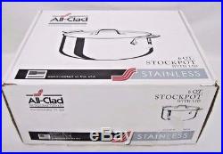 All-Clad All clad 6 Quart Stock Pot Stainless CMMF 8701004424 NEW IN BOX