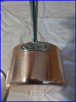 All Clad C4 Copper 4 Quart Pot with handle Stainless Steel With Lid RARE