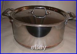 All Clad COPPER CORE Stainless 8 QT Stock Pot BRAND NEW 6508 SS