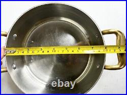 All Clad Cop R Chef Stock Pot Dutch Oven 8inch by 3 1/2 deep