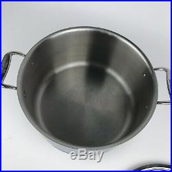 All-Clad Copper Core 8 Quart Stainless Stock Pot Stockpot with Lid