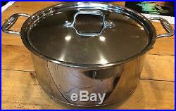 All-Clad Copper Core / Stainless Steel 8-qt Stock Pot Stockpot Excellent