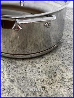 All-Clad Copper Core Stockpot 8 Quart with Lid Pot 8 qt Polished Stainless Steel