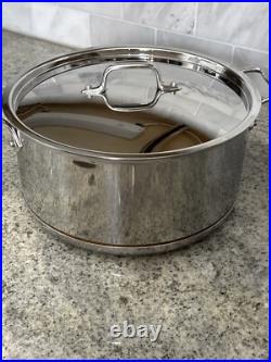 All-Clad Copper Core Stockpot 8 Quart with Lid Pot 8 qt Polished Stainless Steel