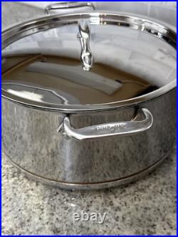 All-Clad Copper Core Stockpot 8 Quart with Lid Pot 8 qt Polished Stainless Steel