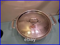 All-Clad Copper Core Stockpot 8 Quart with Lid Pot 8 qt Stainless Steel