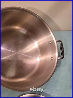 All-Clad Copper Core Stockpot 8 Quart with Lid Pot 8 qt Stainless Steel