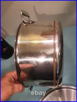 All-Clad Copper Core Stockpot 8 Quart with Lid Pot 8 qt Stainless Steel