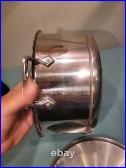 All-Clad Copper Core Stockpot 8 Quart with Lid Pot 8 qt Stainless Steel