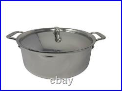 All-Clad D3 3-Ply Stainless Steel Stockpot 6 Qt Induction Oven Broiler Safe 600F