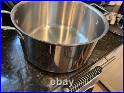 All-Clad D3 3-Ply Stainless Steel Stockpot 6 Quart