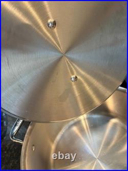 All-Clad D3 3-Ply Stainless Steel Stockpot 6 Quart