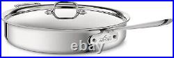 All-Clad D3 6-qt saute pan with lid & All-clad 15-inch Oval Baker