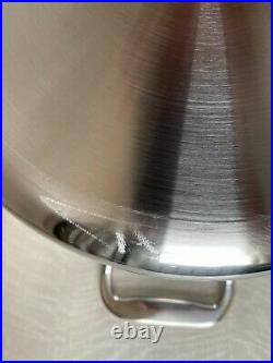 All-Clad D3 Stainless Steel 6 Qt. Covered Stockpot, New